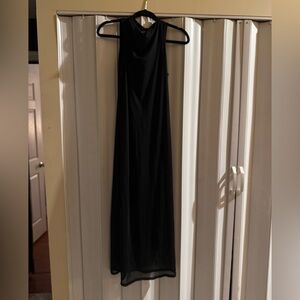 NWT See You Monday Black Sleeveless Maxi Dress